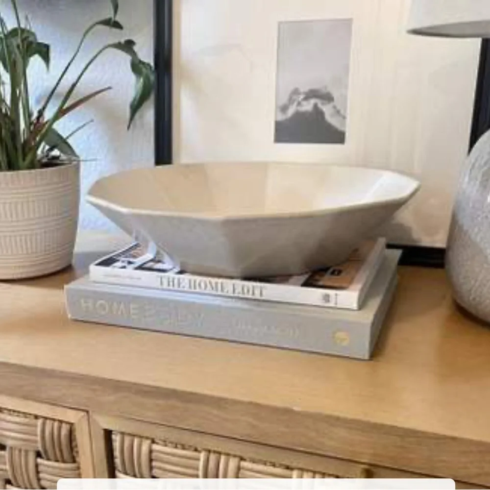 Angular Bowl - Threshold™ designed with Studio McGee/ Ceramic